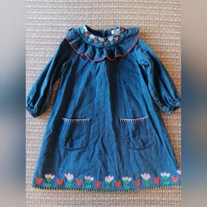 Stella McCartney Blue Dress with Heart Details